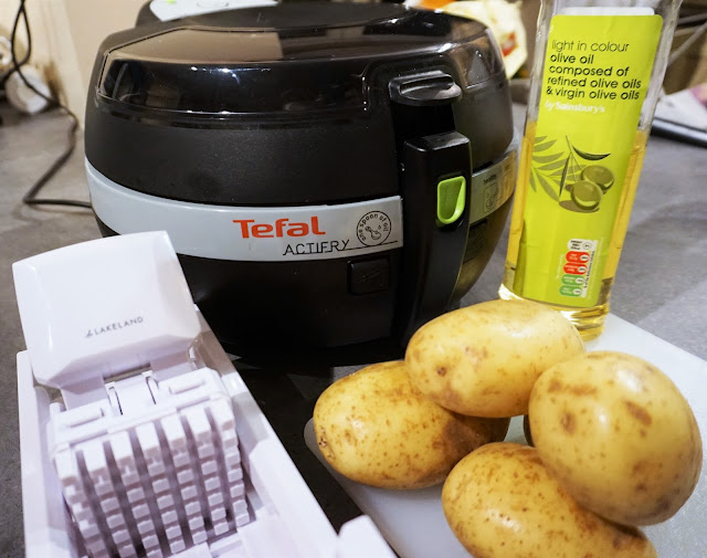 Healthy Fried Chips using the Tefal ActiFry