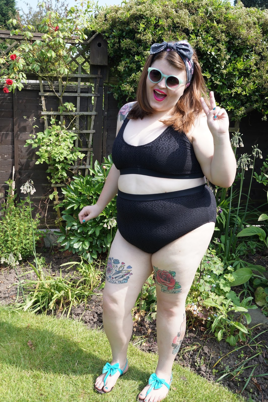 boohoo plus swimwear