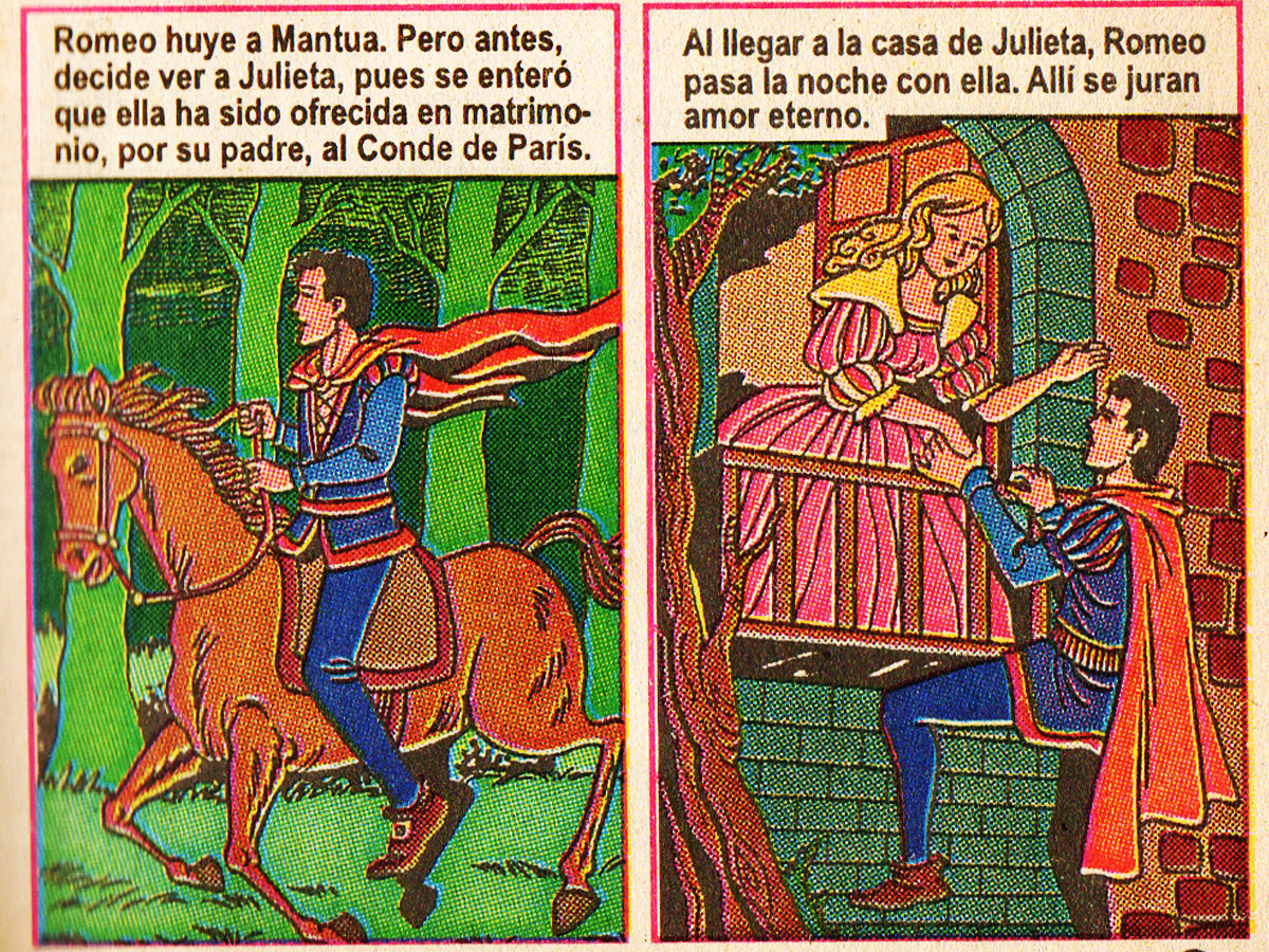 Achtung!: Romeo y Julieta (Mini Comic en Español)