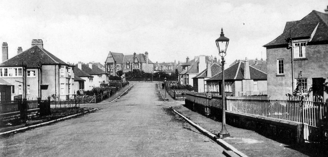 Tour Scotland Old Photograph Blackhall Scotland