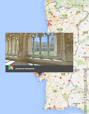 google street view, mosteiro dos jerónimos, portugal