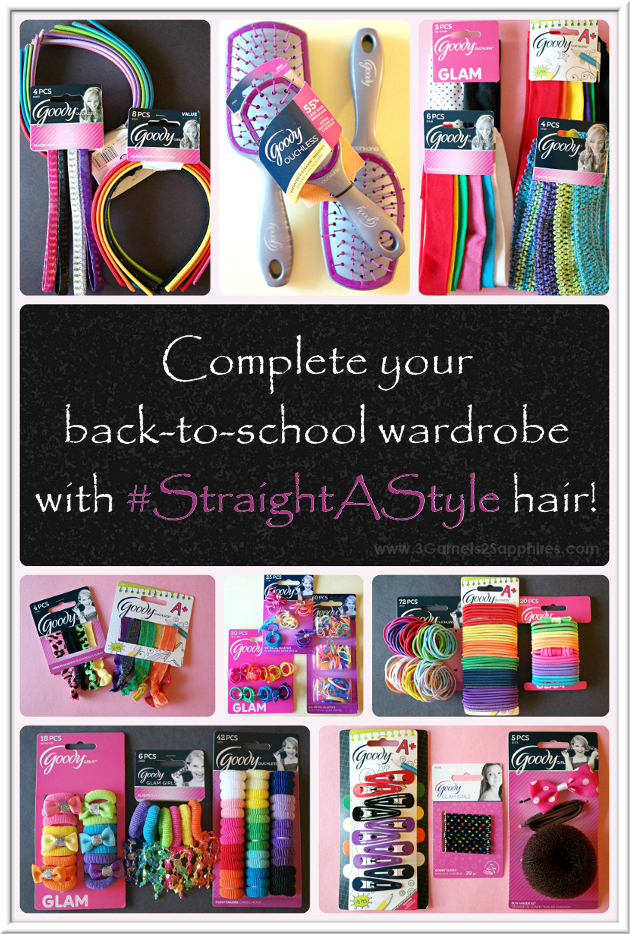 Complete her back-to-school wardrobe with Goody #StraightAStyle hair accessories!