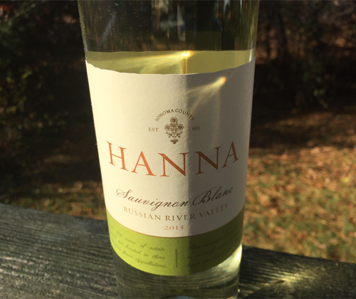 Hanna Russian River Valley Sauvignon Blanc 2015