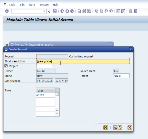 Never Stop Learning How To Include Table Entries in Transport Request