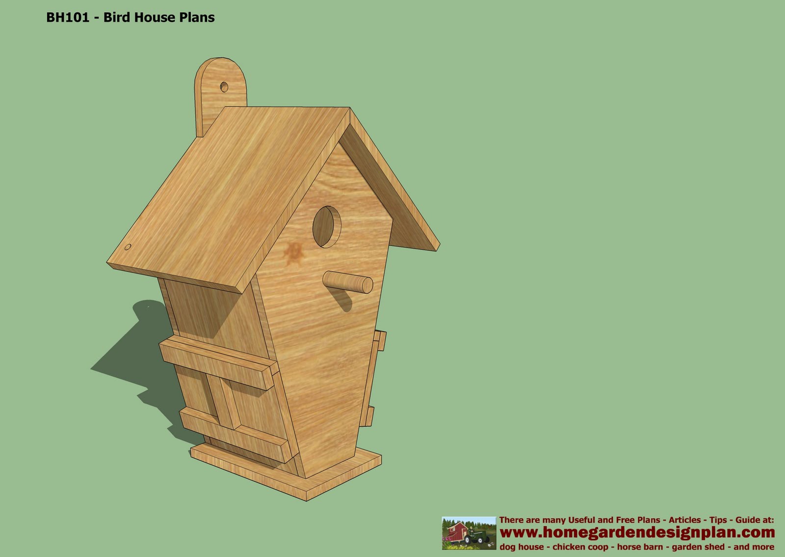 free birdhouse plans