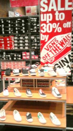 vans shop sale