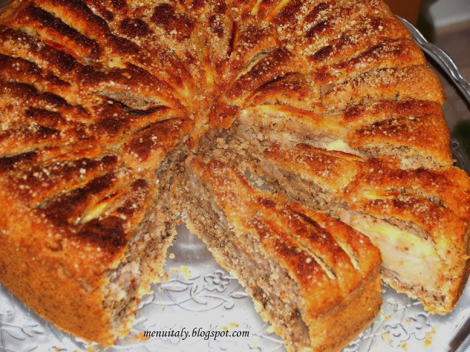Emily's menu Italy : Torta di mele con farina di noci ...