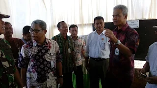 Kunjungi TPS Di Kabupaten Pekalongan, Ganjar Janji Beri Uang Yang Bisa Tangkap Pelaku Money Politik