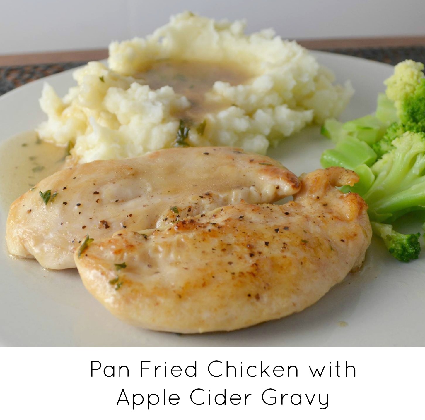 Hot Eats and Cool Reads Pan Fried Chicken Breasts with Apple Cider