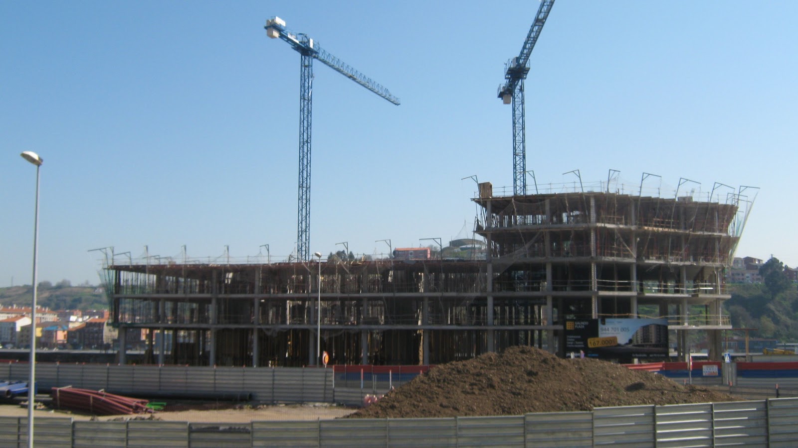 La construcción también se suma a la huelga general