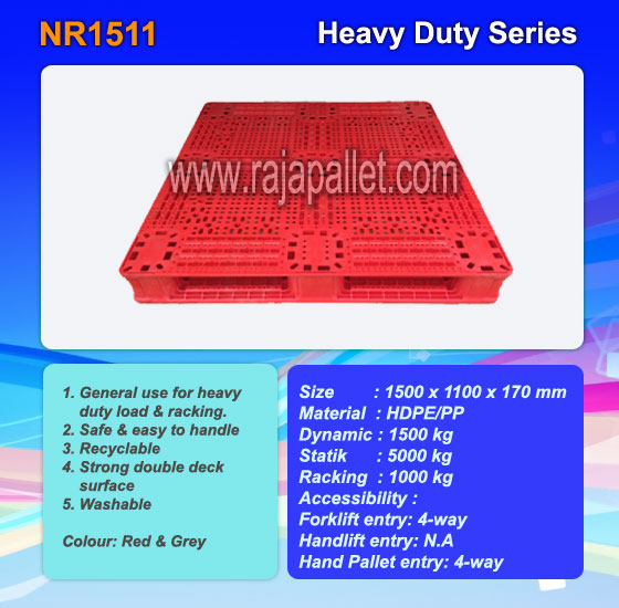 Distributor Pallet Plastik Heavy Duty Murah