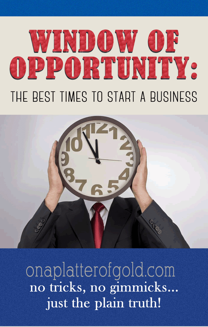 Window Of Opportunity: The Best Times To Start A Business [Infographic]