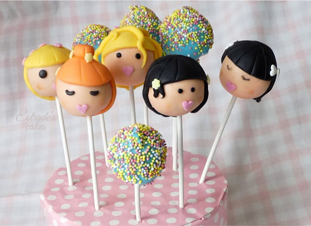 cake pops de muñecas - 1