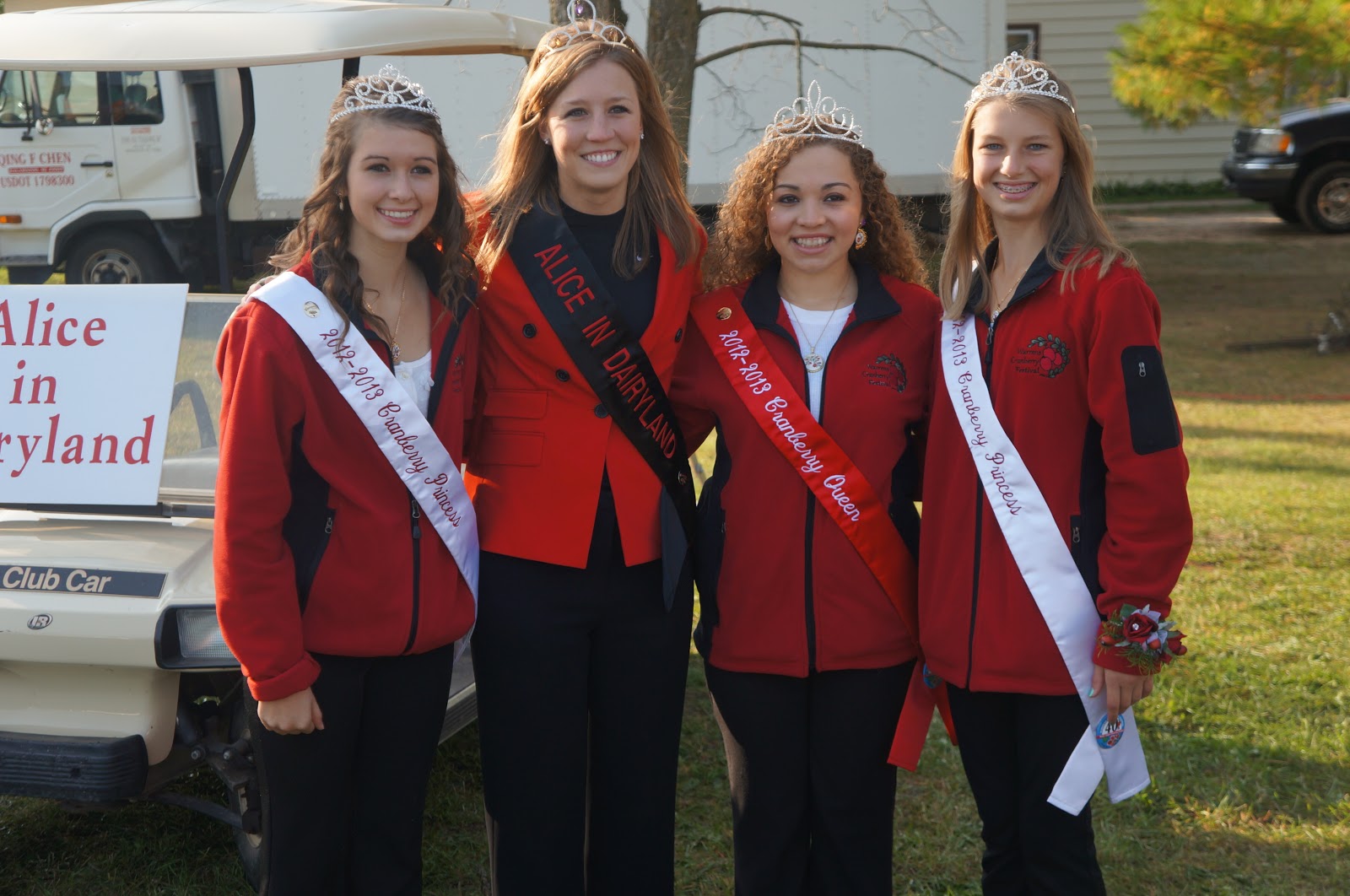 Warrens Cranberry Festival Royalty 2012 September Royal Update