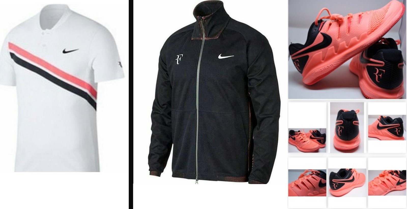 Federer outfit nike for Australian Open 2018