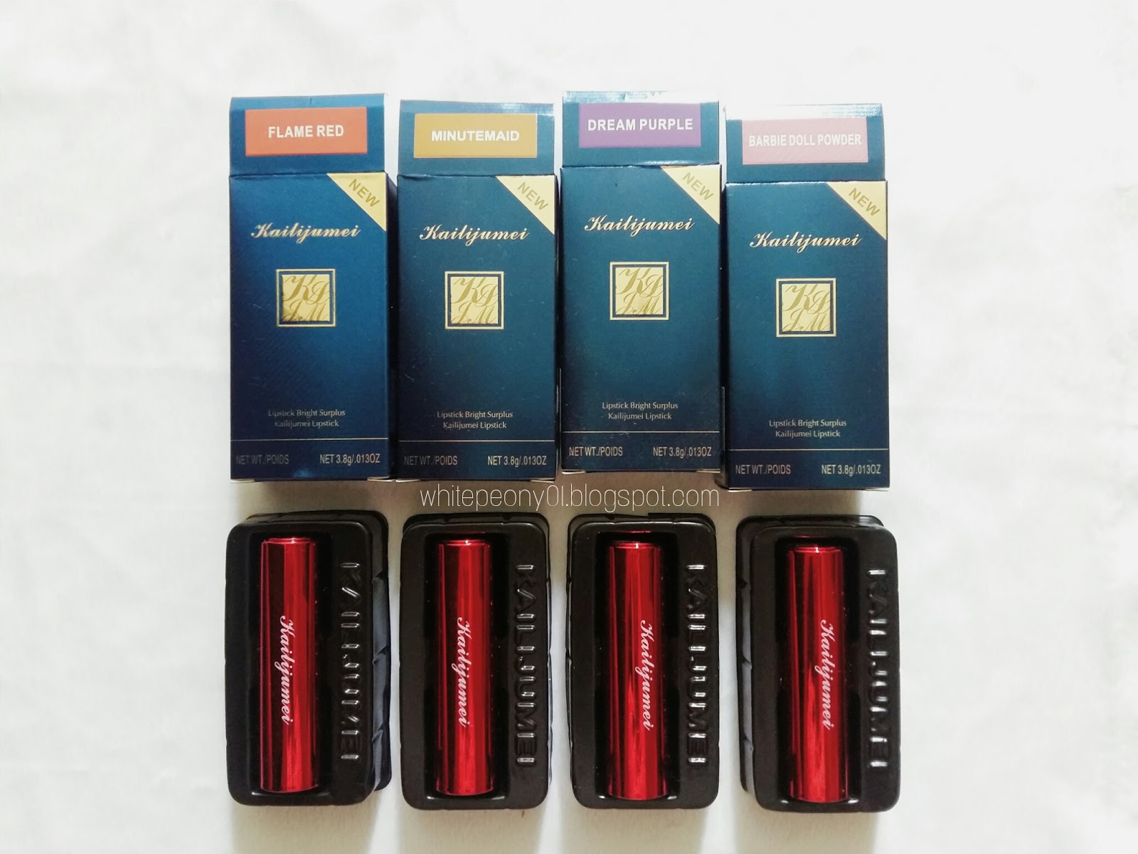 [REVIEW] Kailijumei Secret Jelly Lipstick (Lipstick bunga dengan serbuk