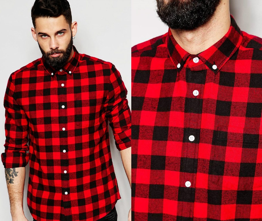 Camisa Infantil Masculina Tassa Boys Manga Longa Xadrez