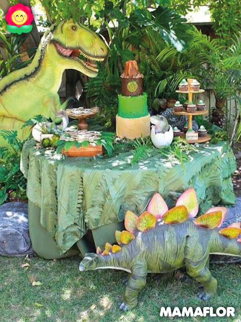 ideas dinosaurio fiesta decoracion candy bar sorpresa