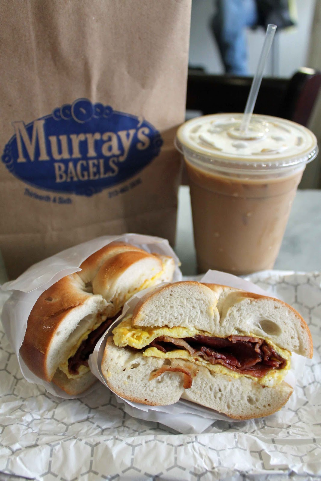 KayB's Cakes Murray's Bagels, New York.