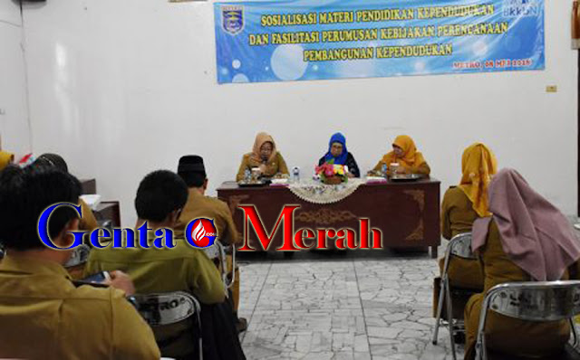 Pemkot Metro Menggelar Sosialisasi  Pendidikan Kependudukan