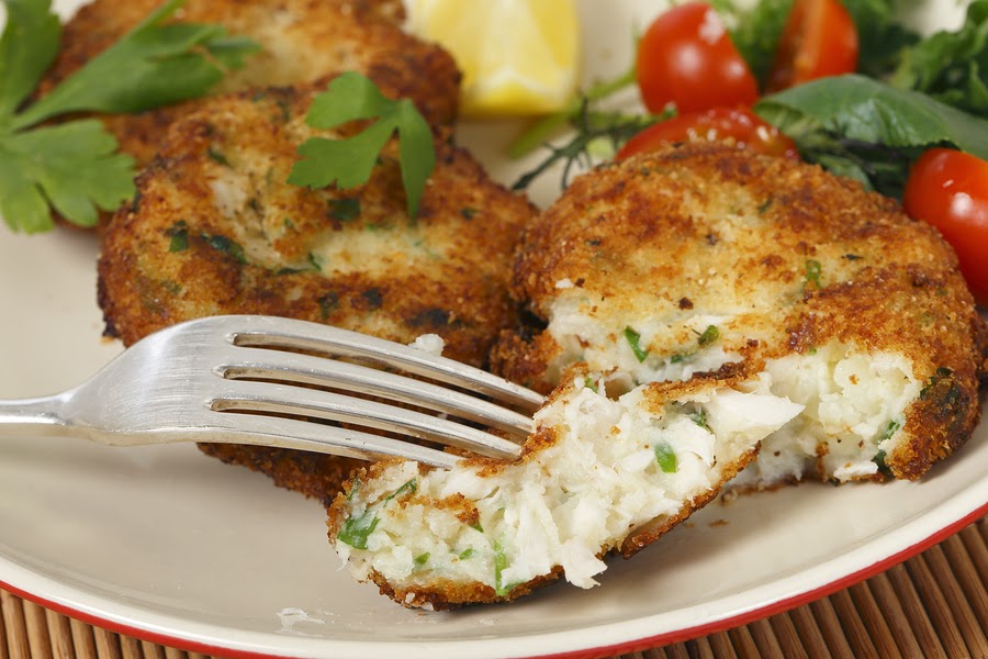 California Girl's Southern Fried Fusion Fish Cakes