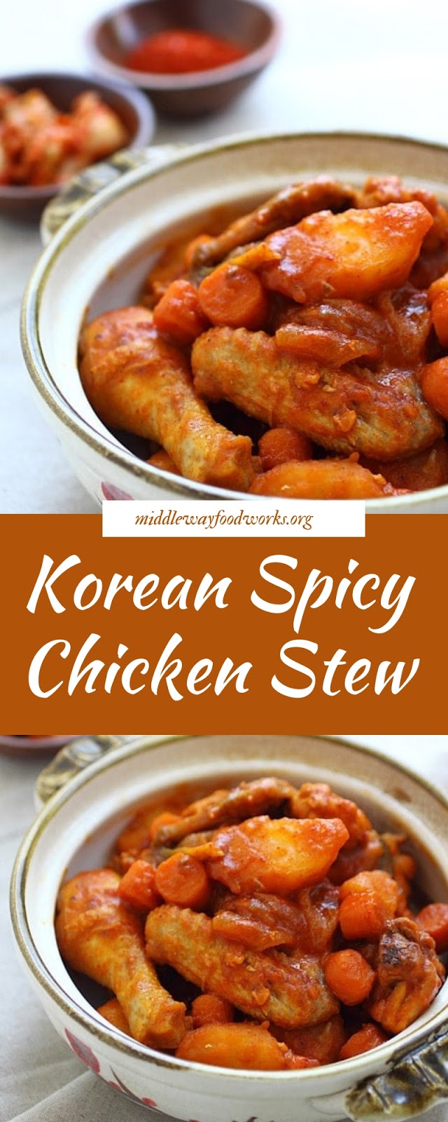 Korean Spicy Chicken Stew