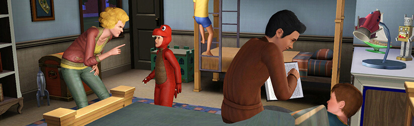 Interacciones del NRaas StoryProgression (fase 14 o inferiores) para Los Sims 3
