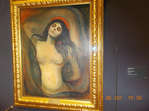 "Madonna" by Edvard Munch.in the NATIONAL GALLERY OF OSLO.