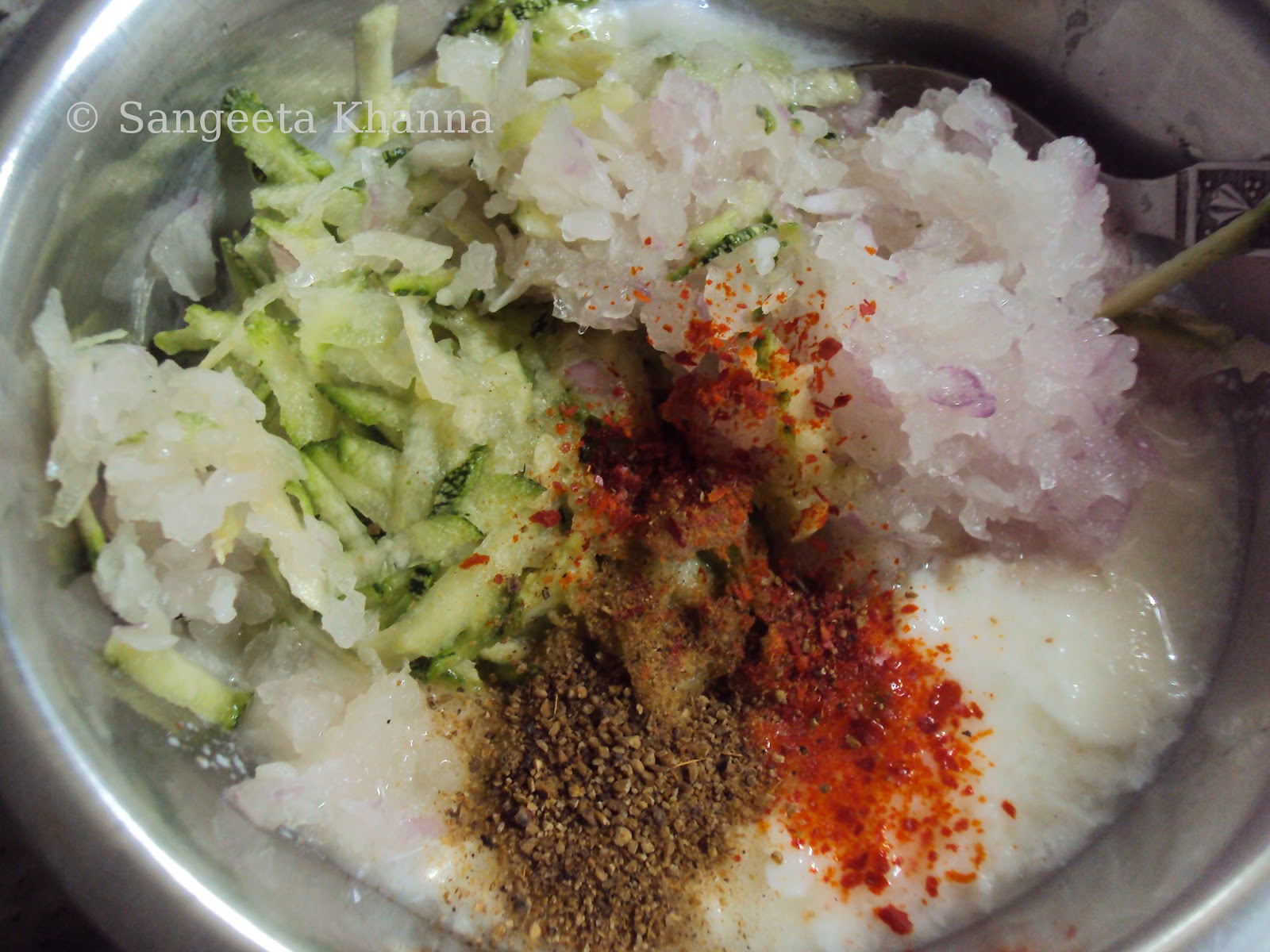 three ways with zucchini raita | using raw zucchini for riata and dips