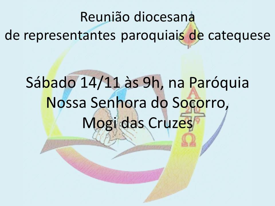 Animação BíblicoCatequética da Diocese de Mogi das Cruzes novembro 2015