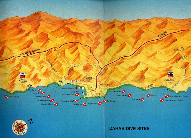 Spots de plongée sous-marine à Dahab