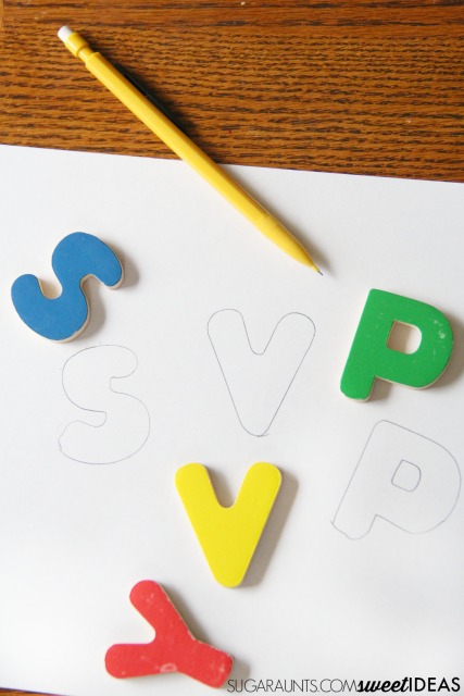 Try this line awareness and spatial awareness handwriting activity using puzzle pieces and crayons to work on handwriting in a fun and creative way that doesn't require writing.
