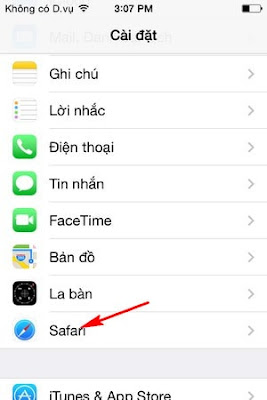 trình duyệt Safari cho iPhone/ iPad/ Macbook