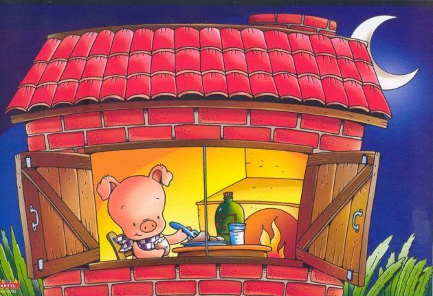 Cuentos tradicionales: LOS TRES CERDITOS. AUTOR ANÓNIMO. ILUSTRACIONES