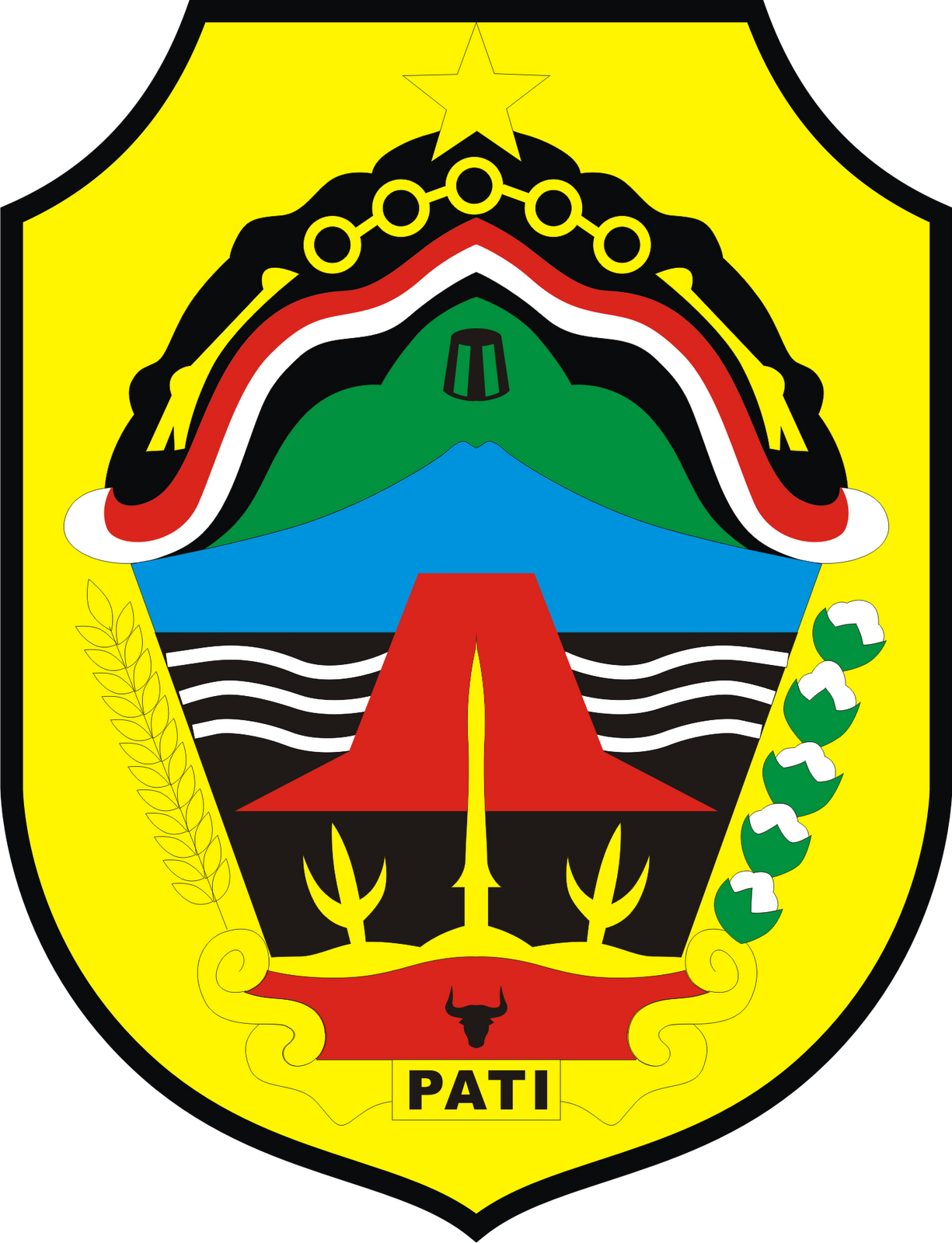 Logo Kabupaten Pati  Provinsi Jawa Tengah  Logo Lambang Indonesia