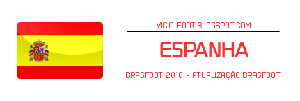 Atualização Espanha (Novembro) - Brasfoot 2016 Espanha