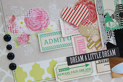 Creative Delight Layout by Juliana Michaels using the My Mind's Eye July Sketch