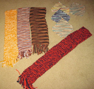 scarves and washcloths