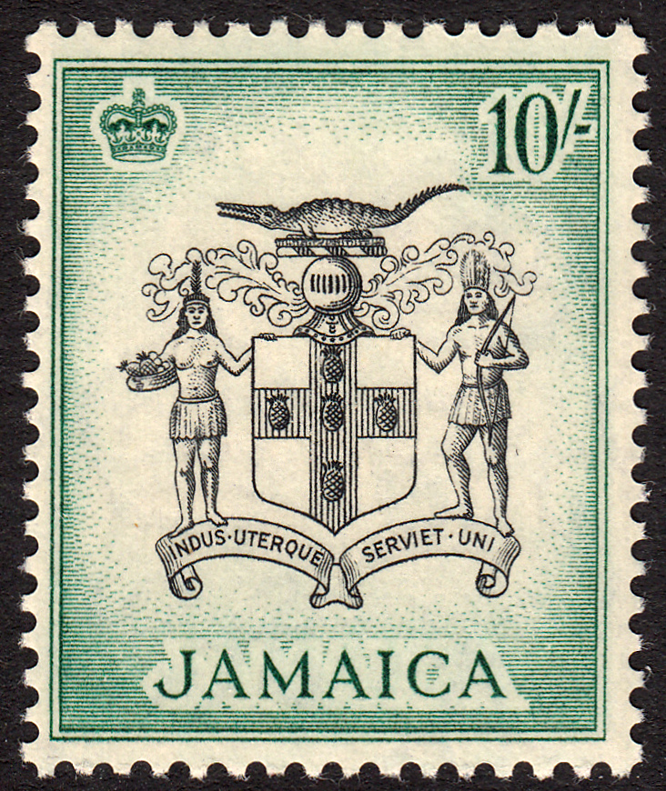 Engraved Stamps! Jamaica 1956 Definitives