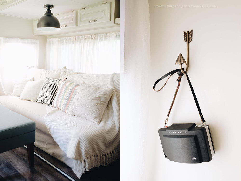 rv renovation makeover pottery barn lighting ikea sleeper anthropologie hook