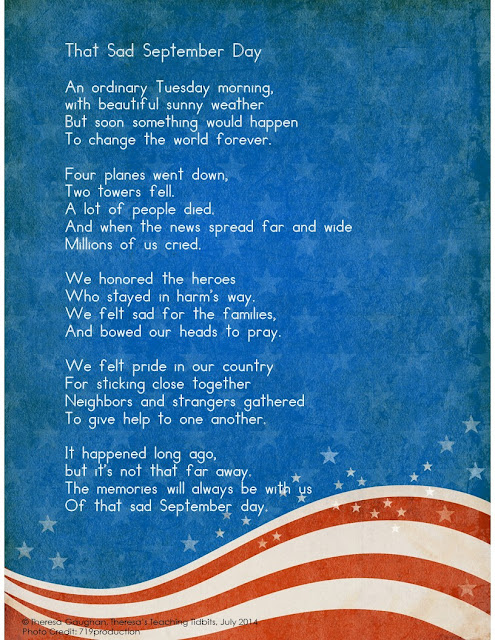 theresa s teaching tidbits a resource for discussing september 11th