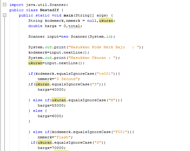 If else java. If else java