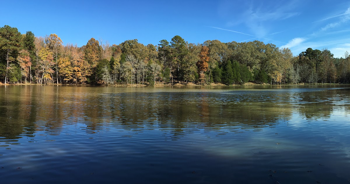 South Campus trails in Oxford, Mississippi