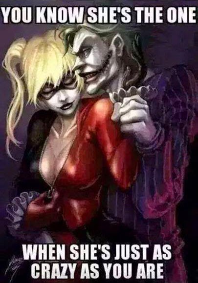 Batman's Joker and Harley Quinn together forever