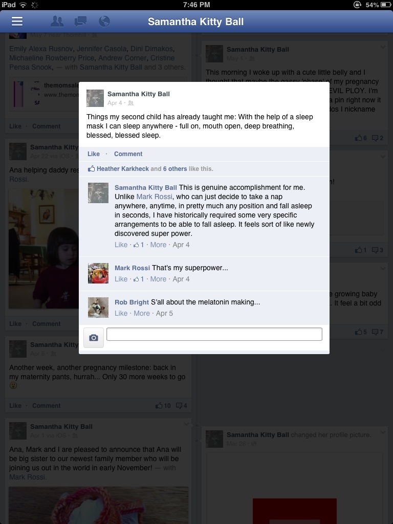 Sam's Pregnancy Blog