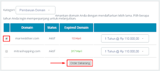 Cara Mudah Perpanjang Domain di IDwebhost