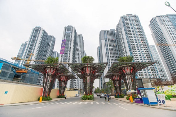 Cổng vào tòa nhà căn hộ nghỉ dưỡng TNR Sky Park cong-vao-toa-nha-can-ho-nghi-duong-tnr-sky-park