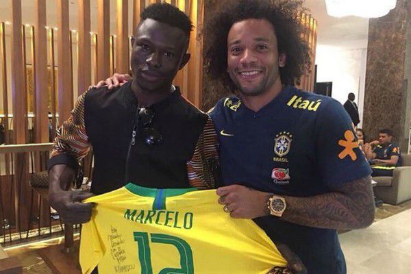 Marcelo's gift to Mamoudou Gassama