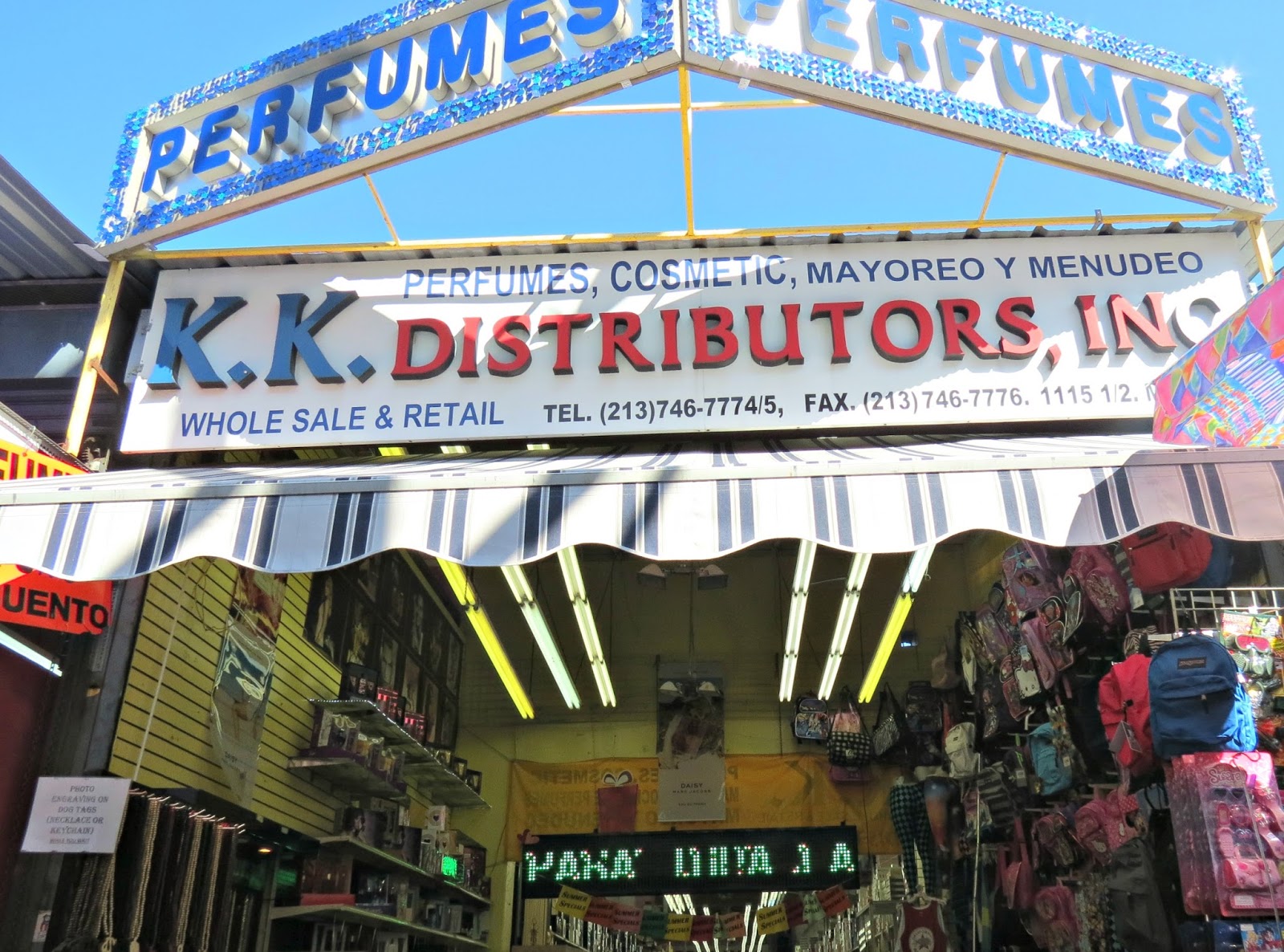 The Santee Alley K.K. Distributors Wholesale & Retail Perfumes