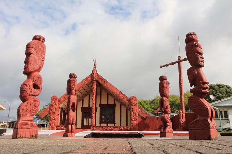 Rotorua - Ohinemutu (Maori wijkje)